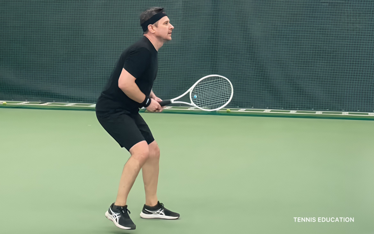 Игровые тренировки для новичков в большом теннисе