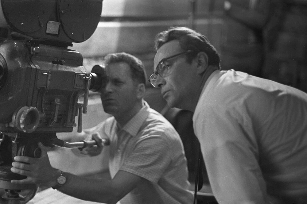    Режиссер фильма Василий Ордынский (справа). Фото: РИА Новости/ Рудольф Алфимов