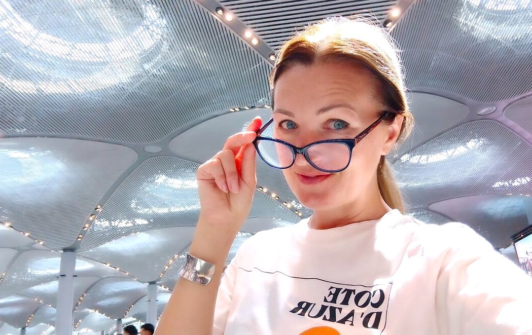 после всего пережитого на самолет я успела