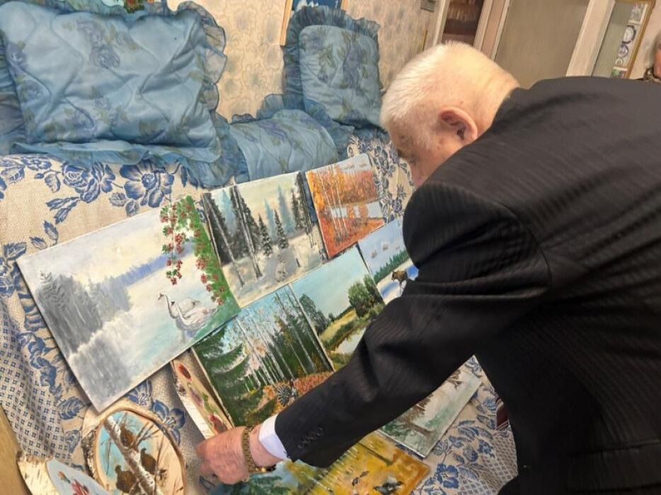 Ветеран МВД стал самобытным художником
Фото: пресс-служба УМВД России по Псковской области