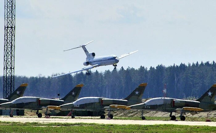 Момент захода на посадку