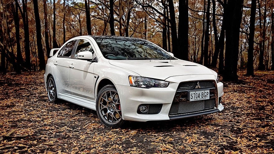    На фото: отправленный в отставку Mitsubishi Lancer Evolution X (версия для австралийского рынка)