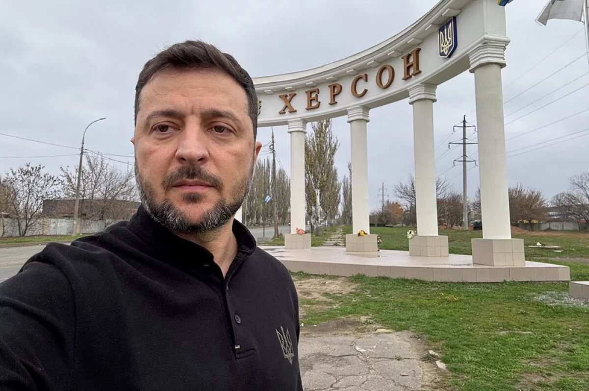    Потерявший легитимность лидер киевского режима Владимир Зеленский.