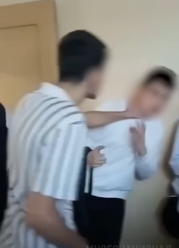 Скриншот с видеозаписи