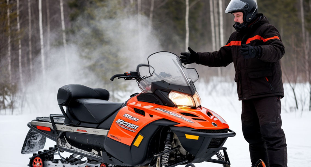 Как избежать перегрева двигателя на снегоходе