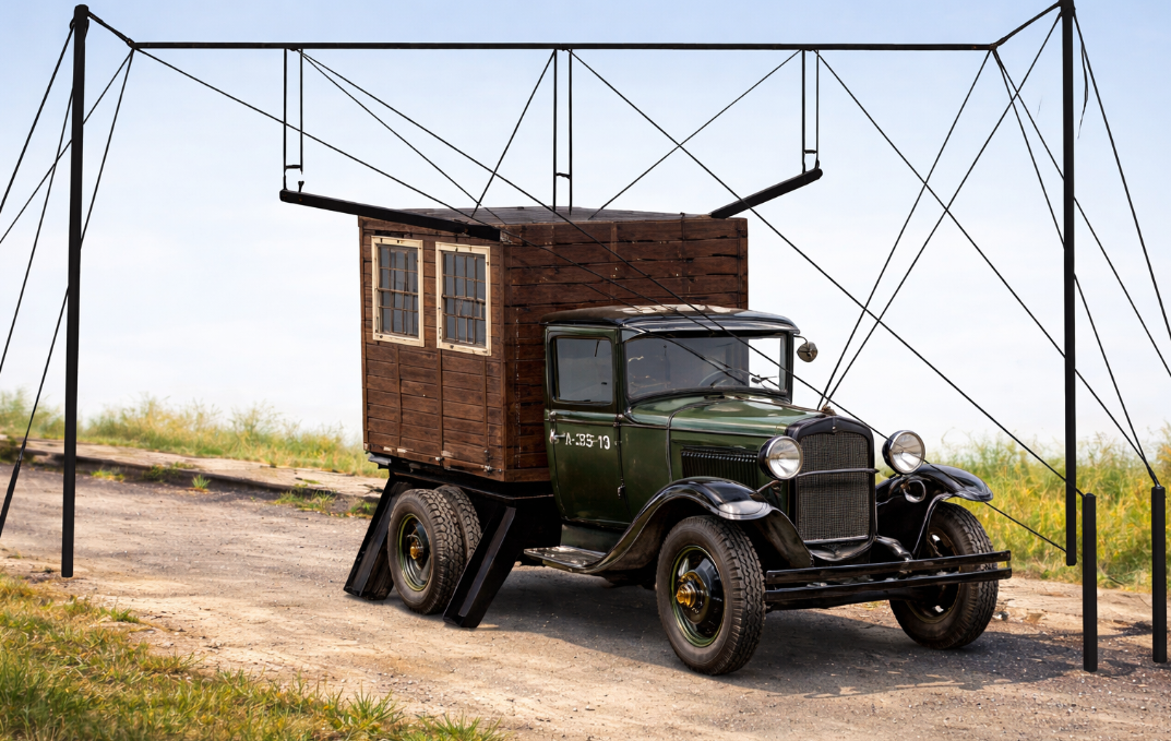 РЛС дальнего обнаружения «РУС-2». Импульсный радиолокатор выпускался серийно с 1941 года. 