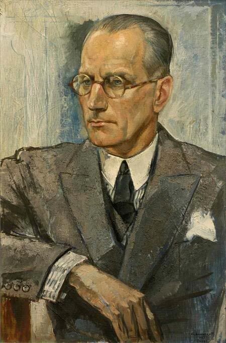 Портрет Йонаса Лида
художник Ю. Анненков