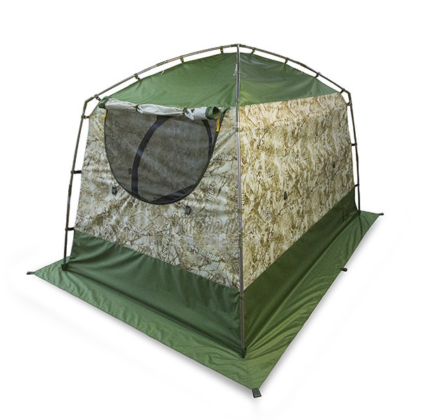 Мобильная баня МБ-18/22. Расцветка - "Фирменный камуфляж"