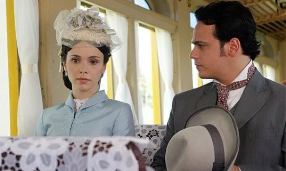 Главные герои. Первая встреча в поезде. Фото с интернета.