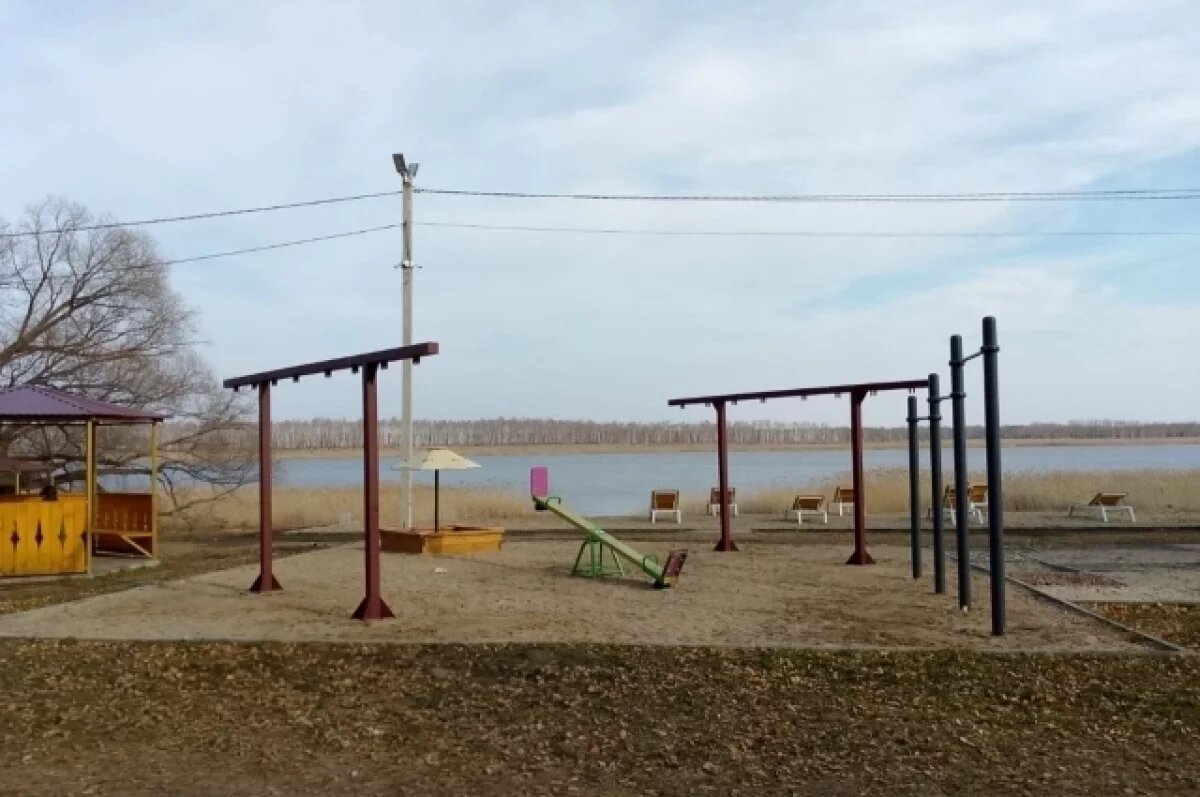    В двух посёлках под Омском преобразились пляжные зоны отдыха