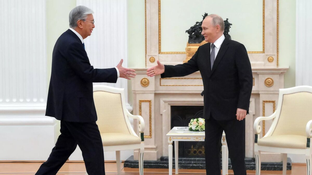 Встреча Касым-Жомарта Токаева и Владимира Путина в Москве / © Sputnik 