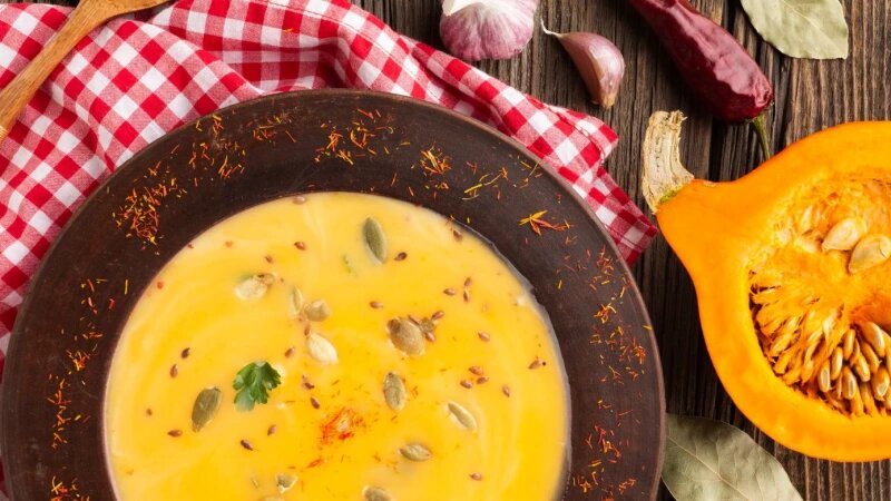     Блюдо из тыквы. freepik.com/freepik