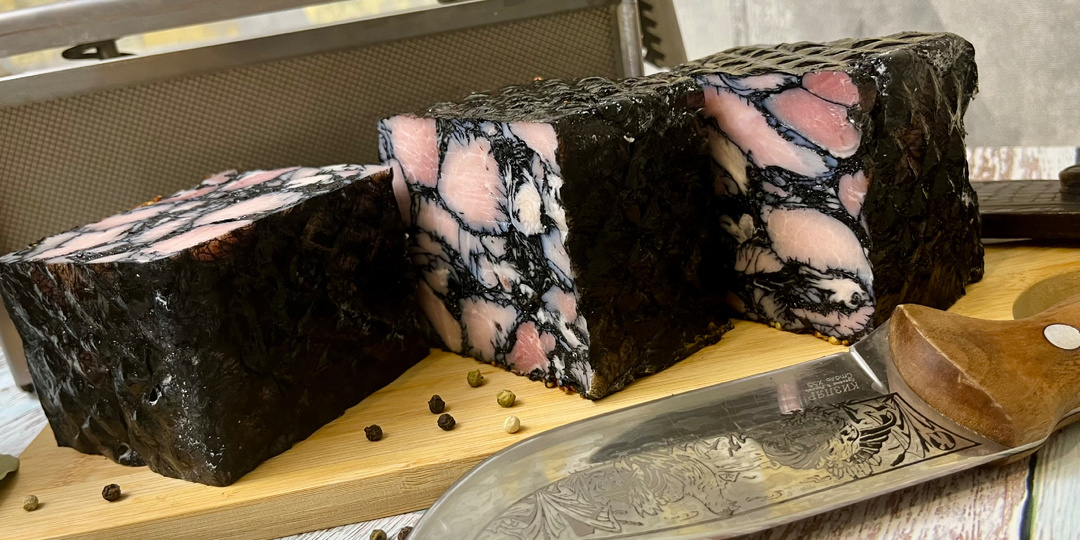 Рецепт черной ветчины