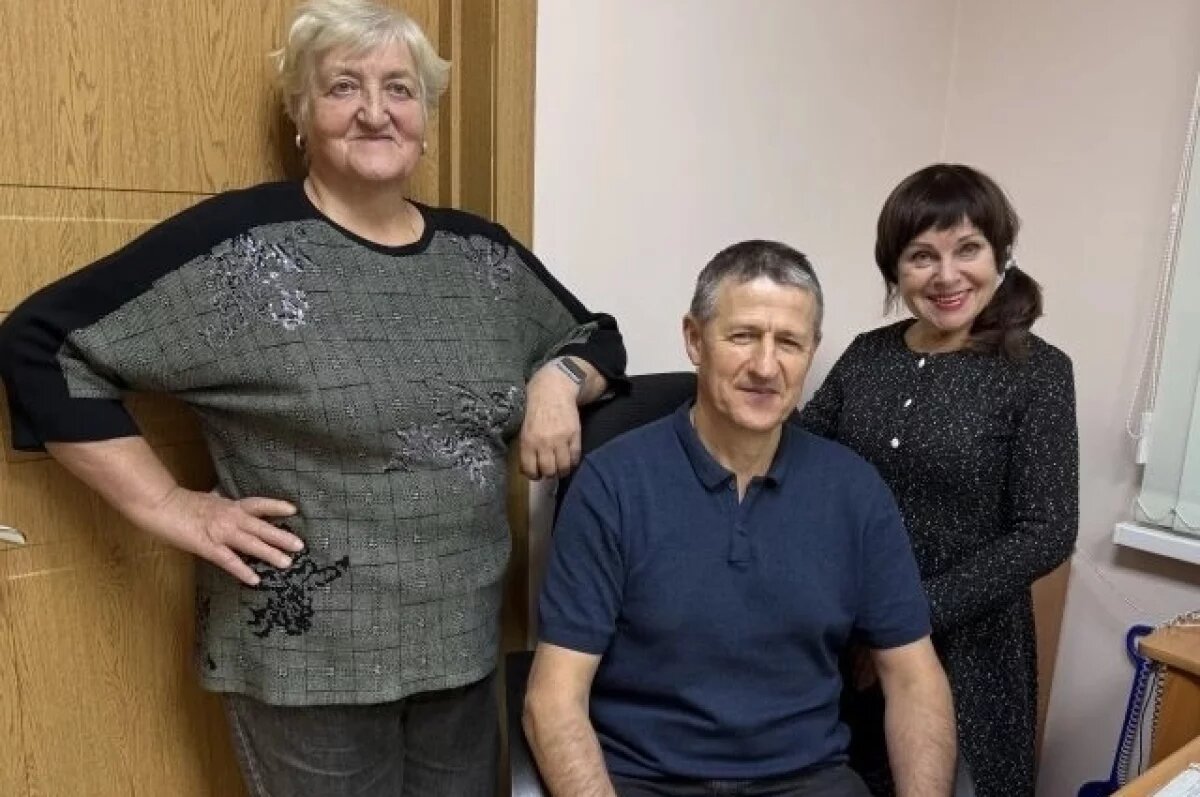    Нина Антонова, Евгений Степанов и Надежда Пилипенко.