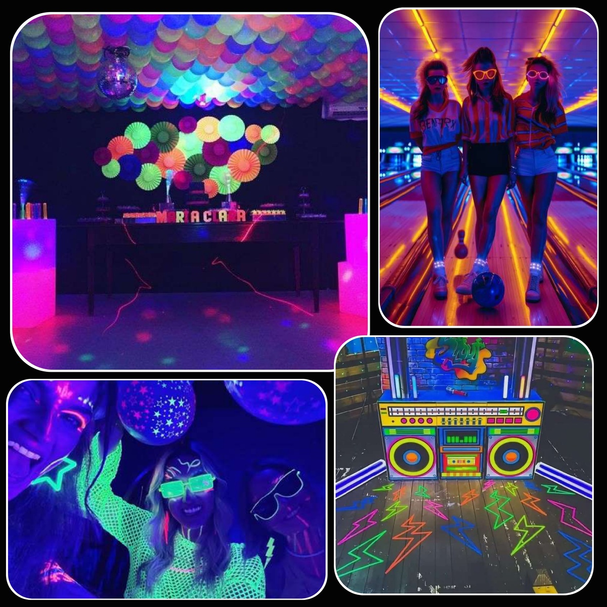 После такого праздника неоновых красок в обычную реальность возвращаться не хочется!