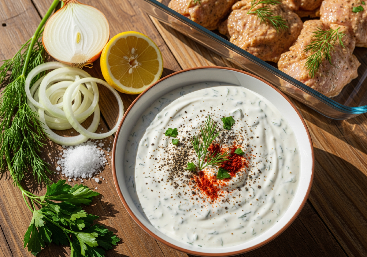 Сметанный маринад