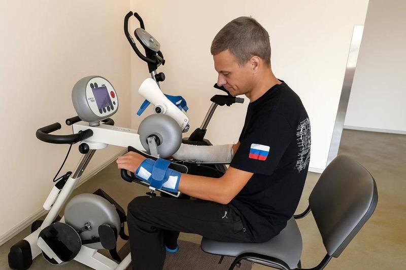    ЕАН / Пациент на реабилитации после операции