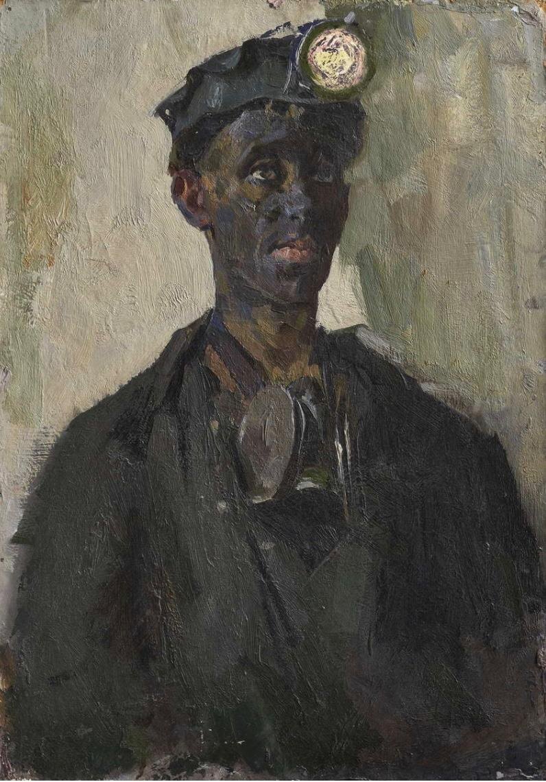 Виктор Зарецкий. «Шахтёр». 1955