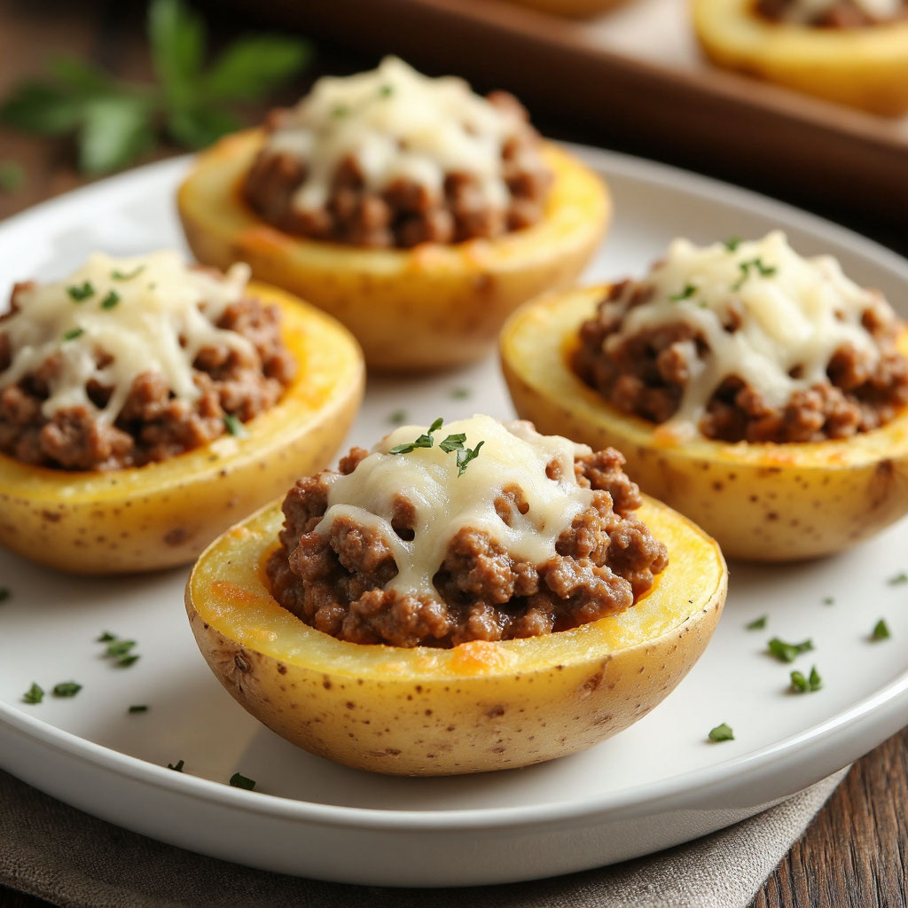 можно сделать такой вариант,тут просто отваренный картофель , а внутри фаршик с сыром)