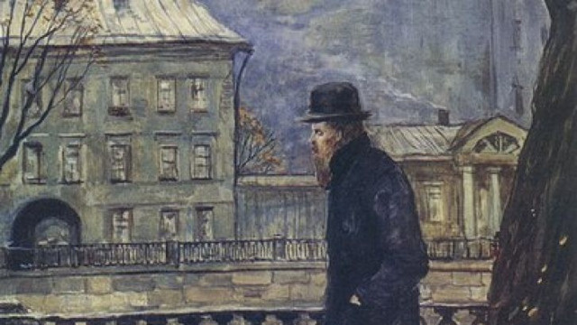 Портрет Ф.М. Достоевского И. Глазунова