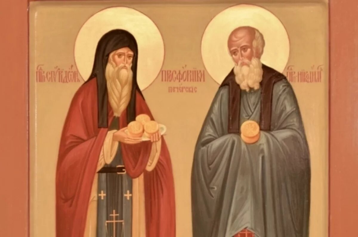    Спиридон и Никодим трудились в Киево-Печерском монастыре.