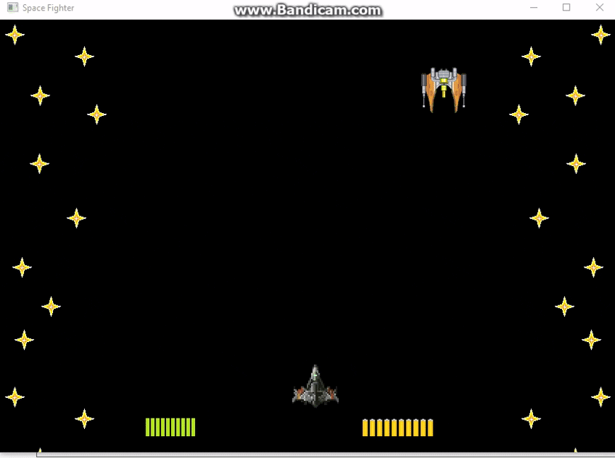 Рисунок 49 – Счетчики здоровья и снарядов работают
