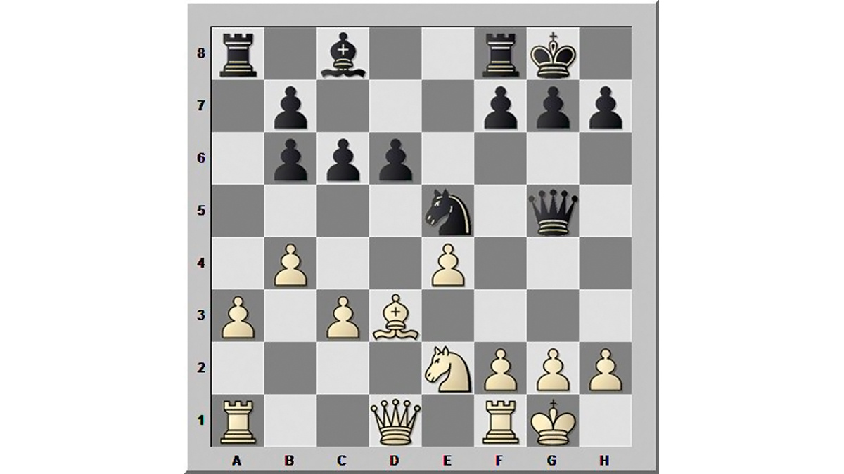 Чёрные начинают и выигрывают