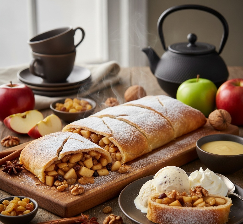 Яблочный штрудель