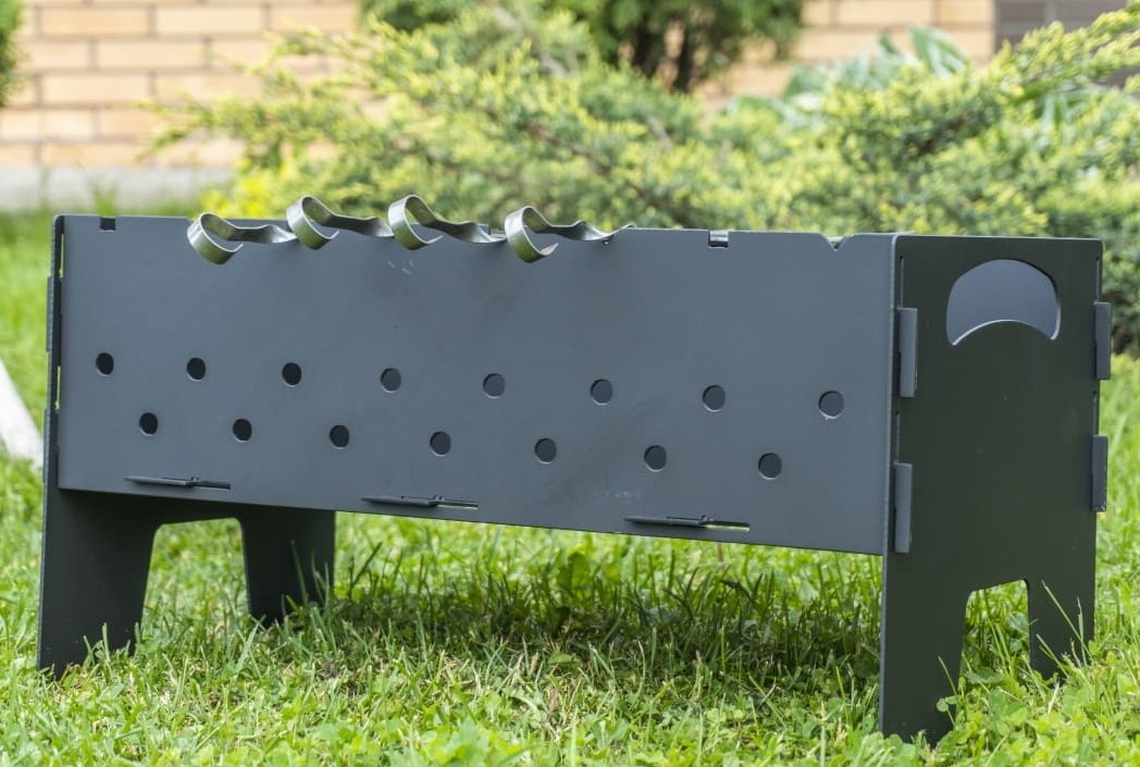 Переносной мангал собственного производства компании ТОРИЭЛЬ-КОСТЕР