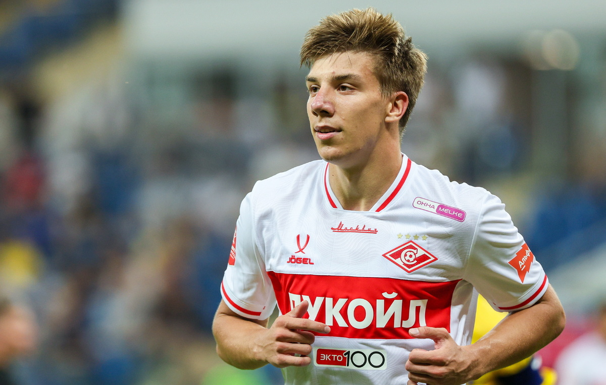    Полузащитник "Спартака" Игорь Дмитриев  Эрик Романенко/ТАСС