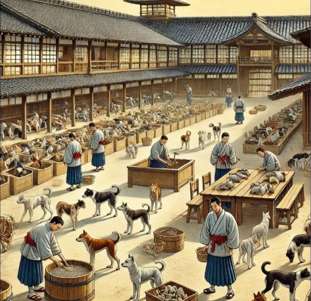 Вот так примерно выглядел первый приют в Японии 