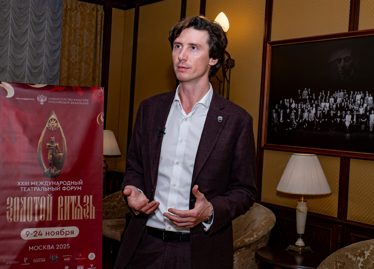 Главный режиссёр театра Анатолий Шульев. Фото. Александра Беланова.