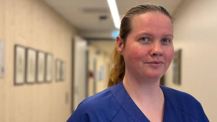 Foto: Hege Michelsen / NRK. Инвалид