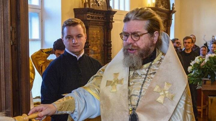  Денис Попович (слева) и митрополит Тихон (справа) / Фото: vk.com / Митрополит Тихон (Шевкунов)