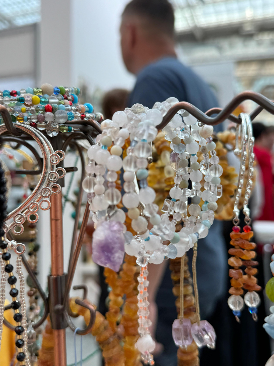 Браслет с аметистом  работы мастерской АртЛАМБ,Москва