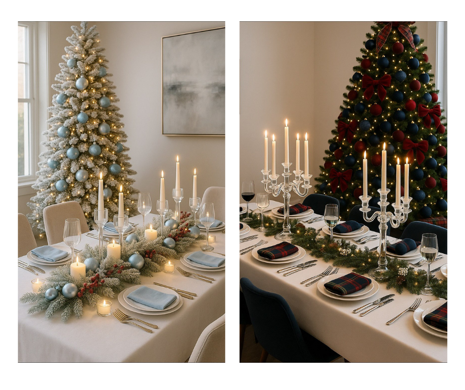 Сервировка новогоднего стола 2026