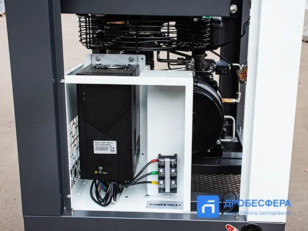 Частотный преобразователь в винтовом компрессоре 7,5 кВт