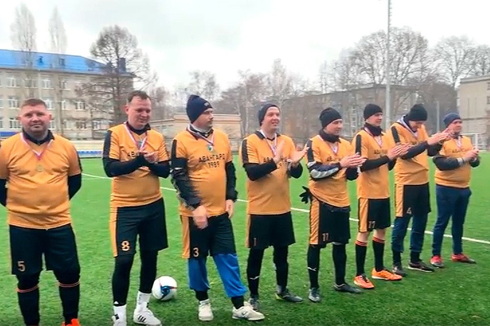    Матч памяти футбольного тренера Владимира Афанасьева состоялся в Ульяновске. Кадр видео