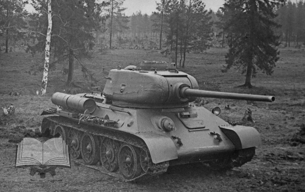 Т-34 с башней Т-43, осень 1943 года.
