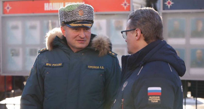    Министр Александр Куренков оценил новое здание вологодского МЧС