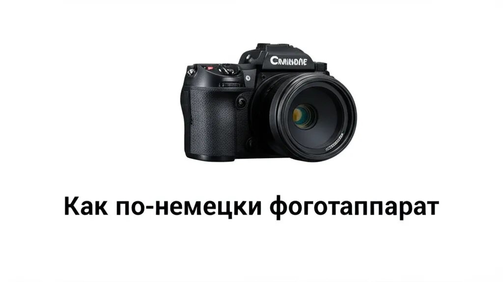    Как по-немецки фотоаппарат Михаил Обзоров