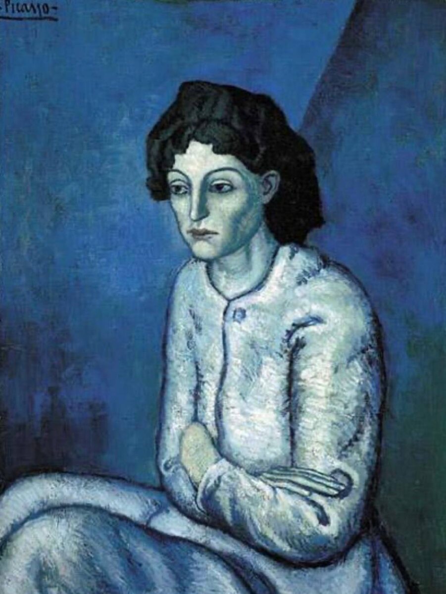 "Синий" период творчества Пабло Пикассо