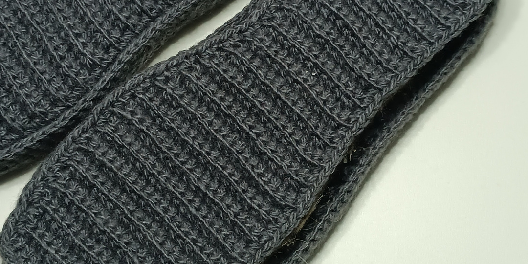 Вязаные мужские тапочки.Часть1