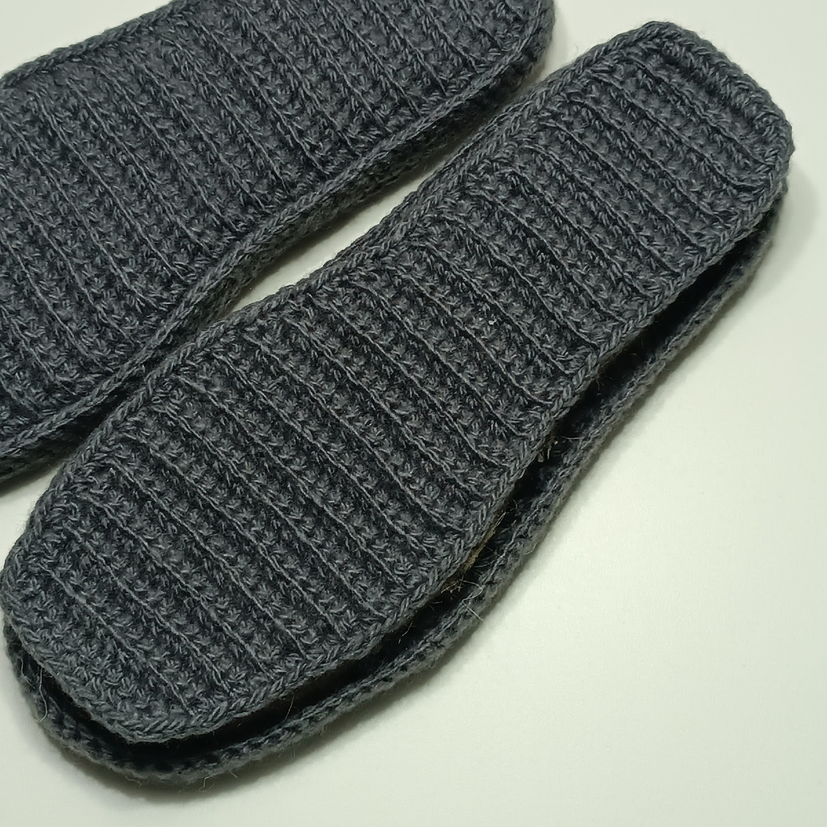 Вязаные стельки 