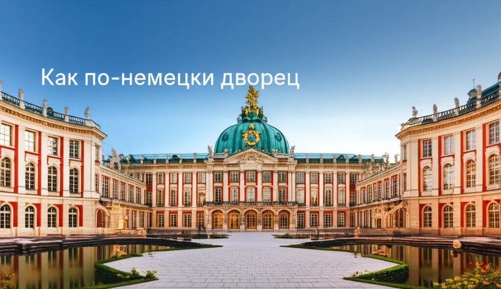    Как по-немецки дворец Михаил Обзоров