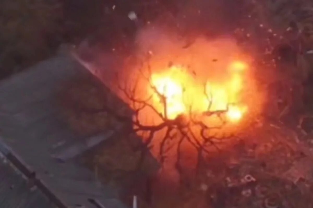    Дроны разнесли пункт дислокации ВСУ в районе запорожского села Приморское