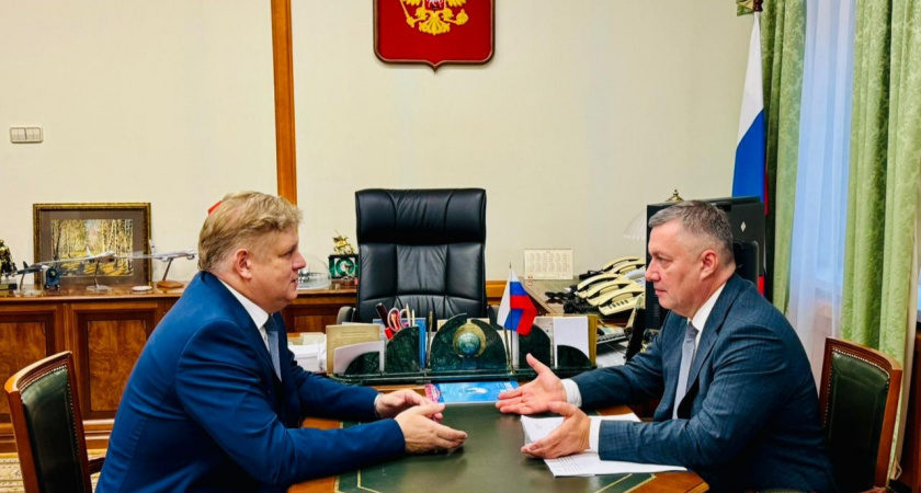    Встреча полпреда президента и губернатора определила приоритеты развития Приангарья