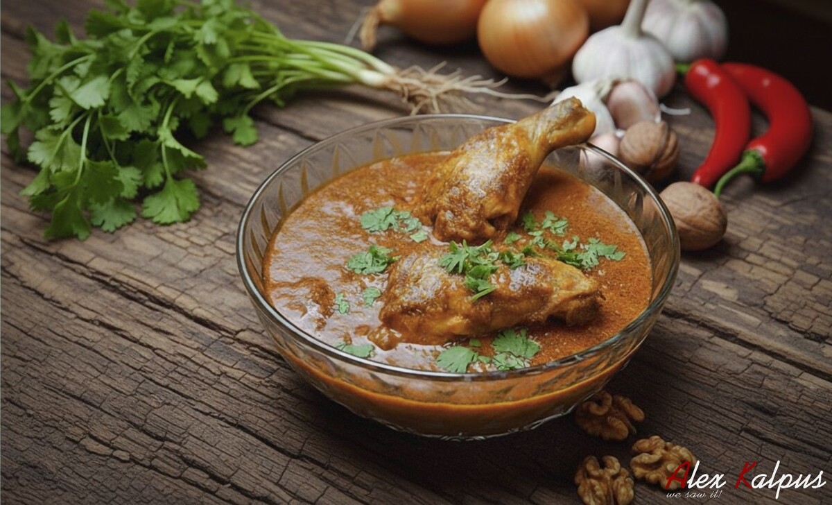 Курица по-имеретински: традиционный грузинский рецепт с предварительной маринацией.