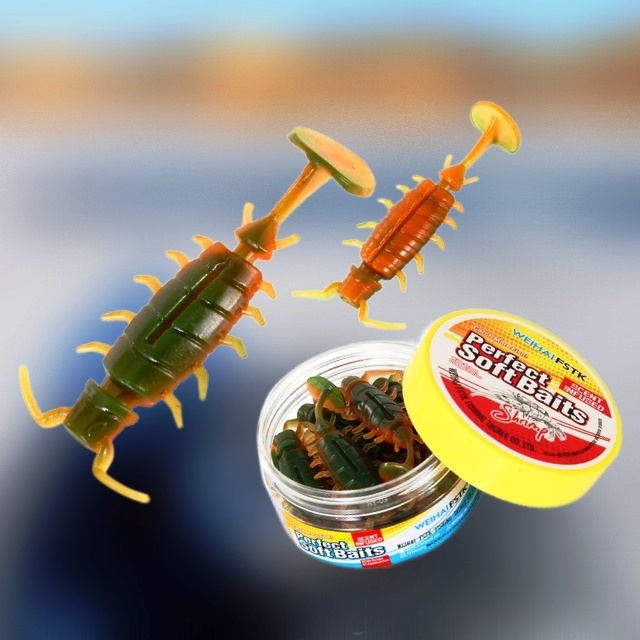 "Съедобные" силиконовые рыболовные приманки