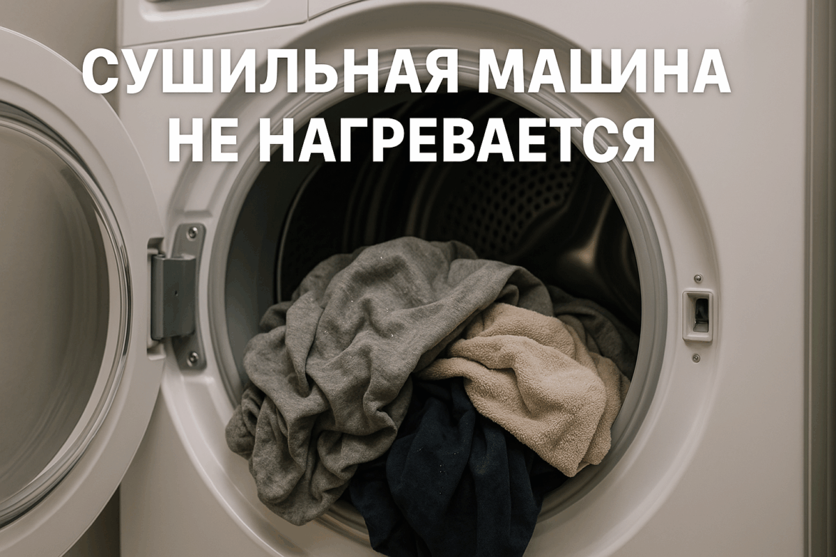    Сушильная машина не нагревается — белье остается мокрым Михаил Юрьевич